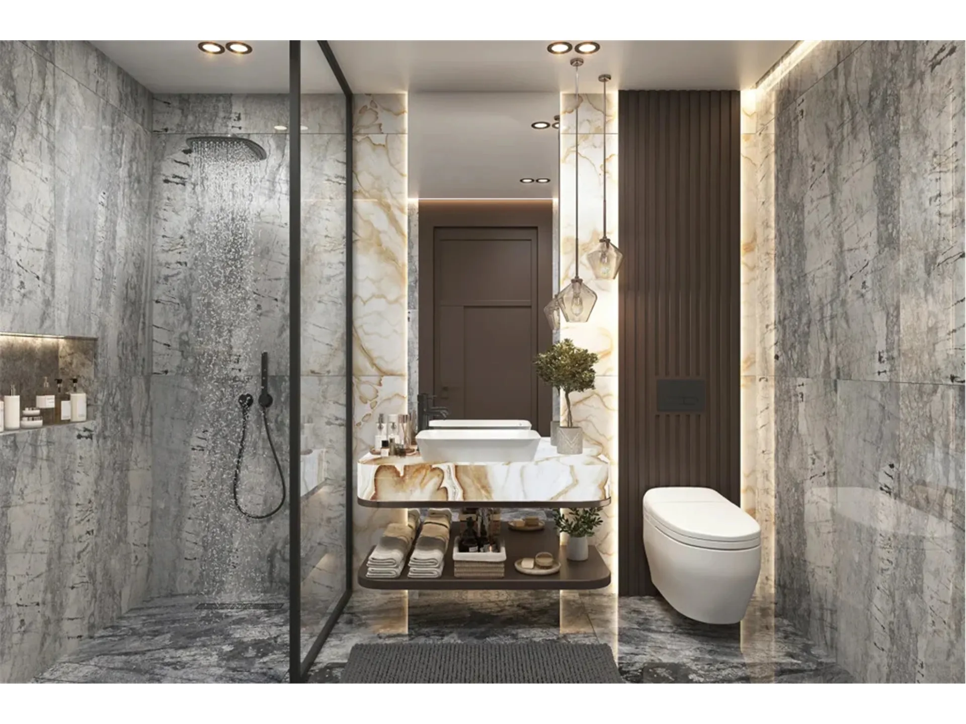 Use of Marble in Interior and Exterior Spaces